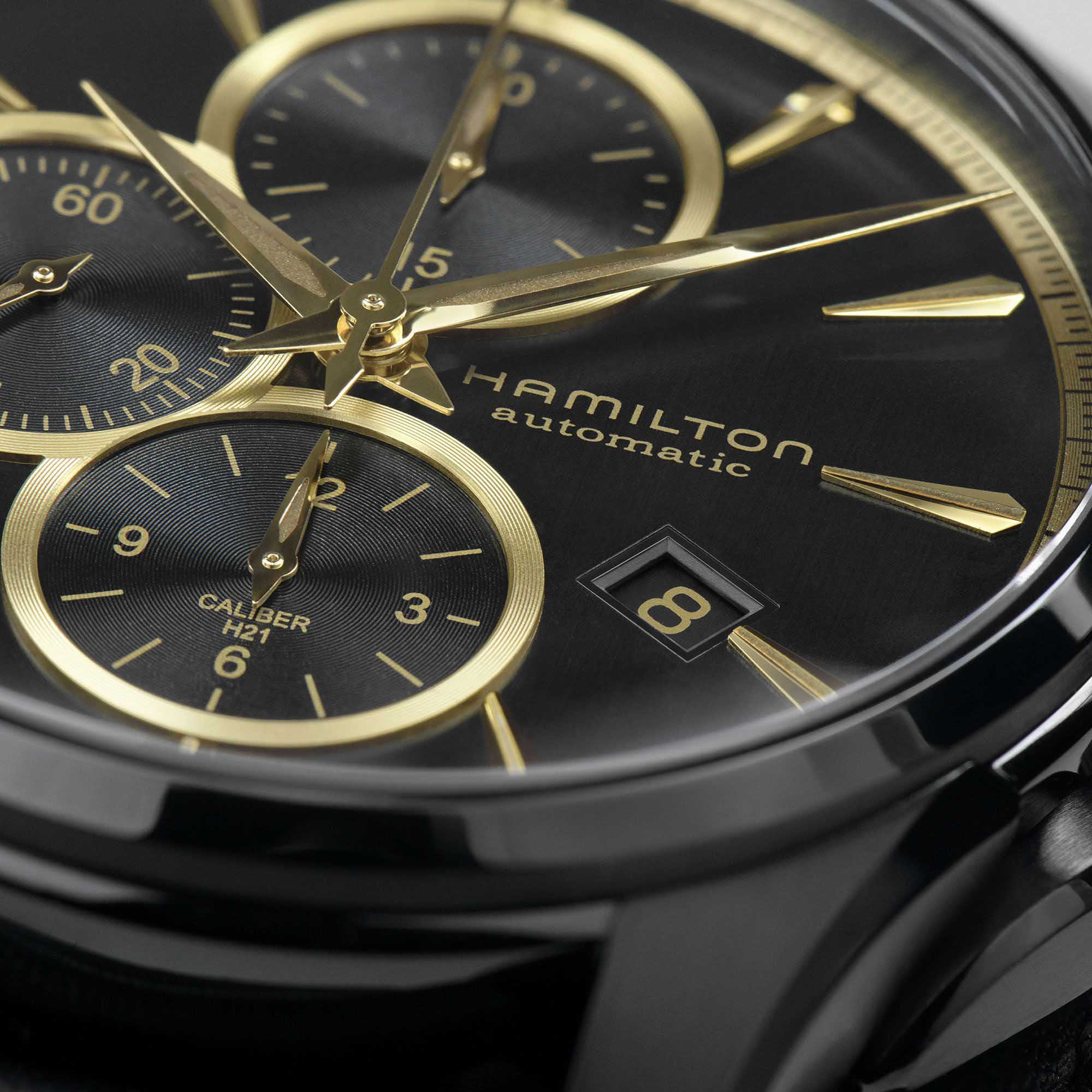 Hamilton Hamilton Jazzmaster Auto Chrono H32506730 мужские часы  циферблат на запястье