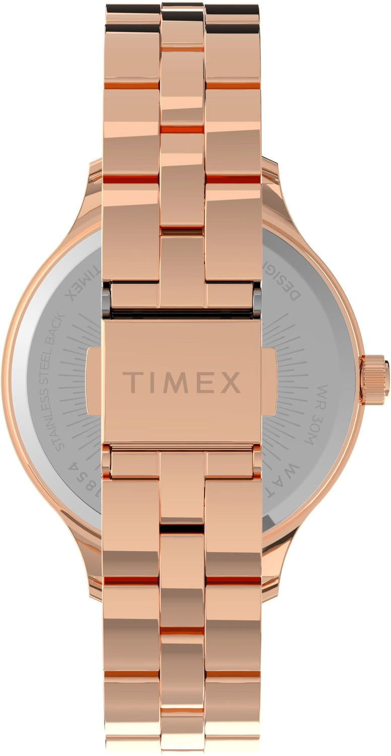 Timex Timex Peyton TW2V06300 кварцевые женские часы часы крупный план белый циферблата