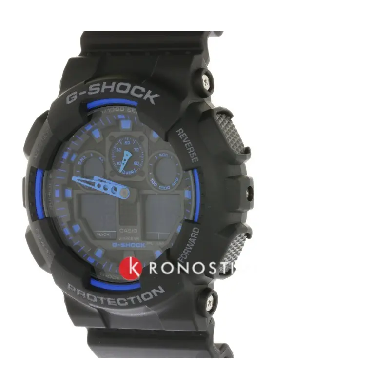 Фотография часов Casio G-Shock GA-100-1A2NDR (GA-100-1A2DR)_3