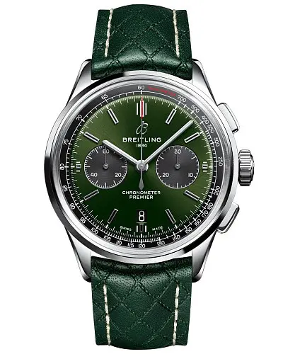 Breitling Premier B01 Chronograph 42 Bentley British Racing Green AB0118A11L1X1